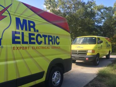 Service vehicle for Mr. Electric of Columbia