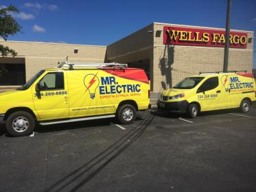 Service vehicle for Mr. Electric of Montgomery, AL