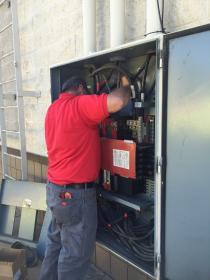 A recent 24 7 emergency electrician job in the Montgomery, AL area