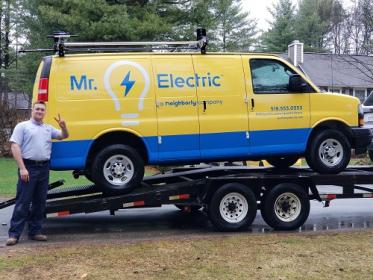An employee at Mr. Electric of Queensbury