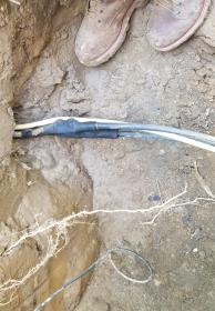 After a completed electrician project in the  area