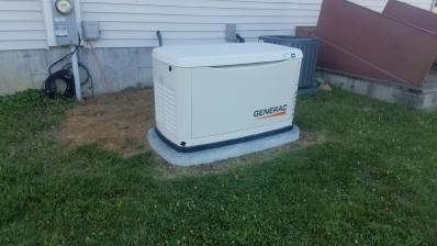 After a completed electrician project in the  area