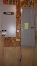 After a completed electrician project in the  area