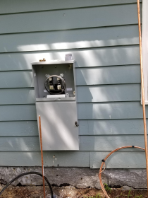 After a completed electrical contractor project in the  area