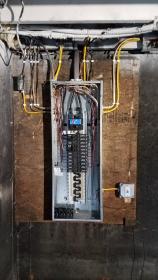 After a completed local electrician project in the  area