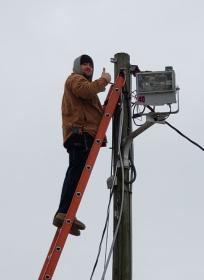 A recent general electrician job in the  area