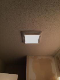 A recent electrician job in the  area