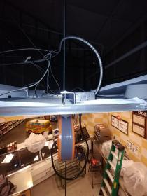 After a completed electrician contractor project in the  area