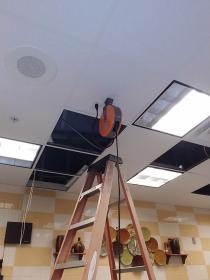 After a completed general electrician project in the  area