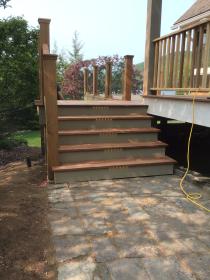 After a completed electricians project in the  area