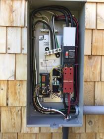 After a completed electrician project in the  area