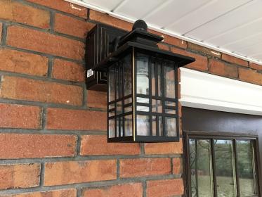 A recent home electrical job in the Charlotte, NC area