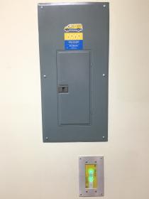 A recent electric panel service job in the Columbia, SC area