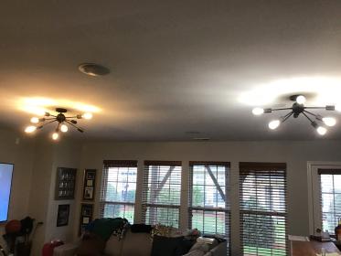 After a completed home electricians project in the Charlotte, NC area