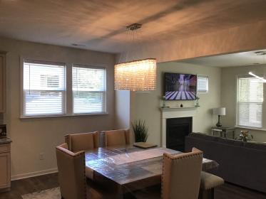 After a completed home electrician project in the Charlotte, NC area