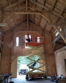 After a completed local electricians project in the  area