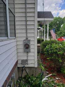 After a completed home electric repair project in the  area