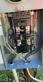 A recent electrician contractor job in the Douglasville, GA area