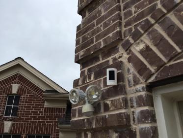 A recent home electricians job in the Mckinney, TX area