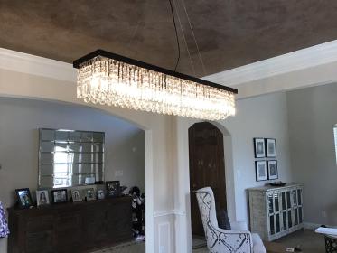 A recent home electrician job in the Mckinney, TX area