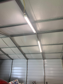 A recent electricians job in the  area