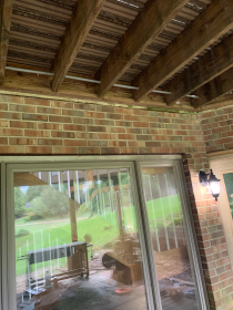 A recent electricians job in the  area