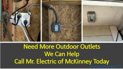 An employee at Mr. Electric of McKinney