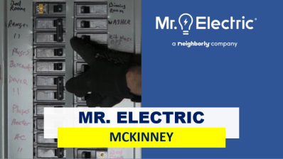 An employee at Mr. Electric of McKinney