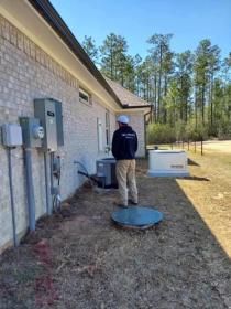 A recent generator installer job in the Gulfport, MS area