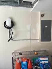 A recent electrician job in the area