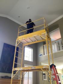 A recent electrician job in the area