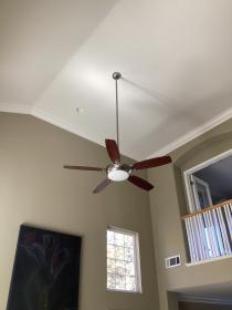 A recent electrician job in the area