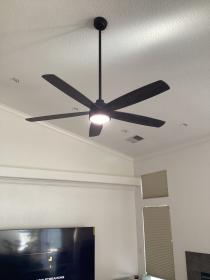 A recent electrician job in the area