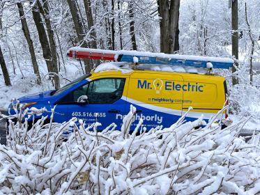 Service vehicle for Mr. Electric of Southeast NH