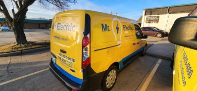 Service vehicle for Mr. Electric of Tulsa