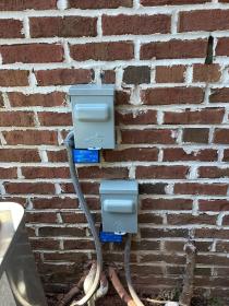 A recent home electricians job in the Columbia, SC area