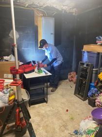 A recent home electrical contractors job in the  area