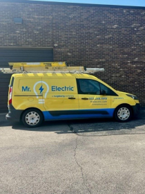 Service vehicle for Mr. Electric of Dayton