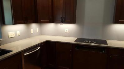 After a completed home electrical repair service project in the  area