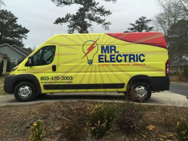 Service vehicle for Mr. Electric of Columbia