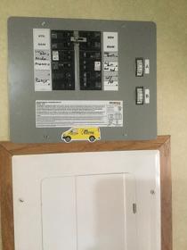 A recent home electrical contractors job in the  area