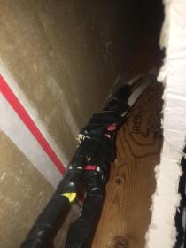 A recent electrician job in the  area