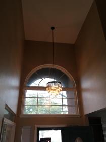 A recent electrician job in the  area